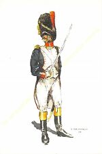 Illustration J.Demart Militaria Belgium 112e Regiment Of Lead 1812 picture