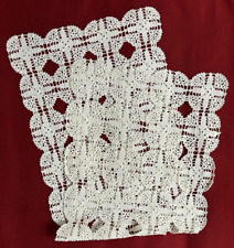 Beautiful White Vintage Crocheted Doily - 10 Inches X 28 Inches picture