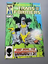 Transformers #8 Vol 1 Marvel 1985 1st Dinobots NM 9.6-9.8 White Pages 1st print picture