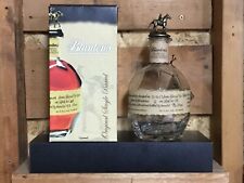 Empty 2017 Blanton’s Kentucky bourbon whiskey bottle, box and bag picture