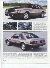 1979 1980 1981 1982 FORD MUSTANG 12 pg Article MACH ONE GHIA GT picture
