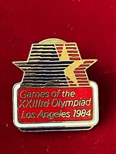 Games Of The XXIIIrd Olympics Los Angeles 1984 Enamel Lapel Pin .75