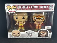 Funko Pop WWE - WWF  Hulk Hogan And Ultimate Warrior 2 Pack Fanatics Exclusive picture