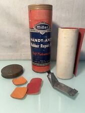 Vintage 1920’s Miller Handy-Andy Rubber Car Tube Repair Kit With Contents Nice picture