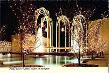 NEW 4x6 Unposted Postcard Seattle Washington Pacific Science Center Christmas  picture