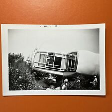 VINTAGE PHOTO 1960 interesting mid-century modern pod architecture  Original picture