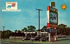 Postcard Duff's Quality Court Resort Motel in Winchester, Virginia picture