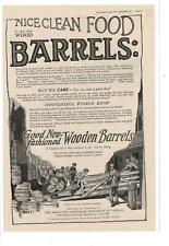 NOV 1919 DELINEATOR NEW-FASHIONED WOODEN BARRELS ASSOC COOP IND AD PRINT H470 picture