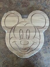 Mickey Mouse Charcuterie/Cutting Board, 100% Maple Hardwood, New picture