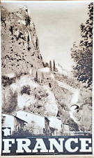 Moustiers Sainte Marie - Poster Original - Tourism France - Rare - 50'S picture