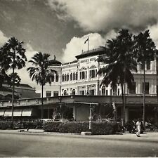 Raffles Hotel Singapore RPPC Postcard c1930s picture
