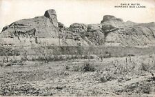 Glendive MT, Eagle Butte, Montana Bad Lands, Vintage Postcard picture