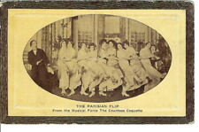 CM-352 Parisian Flip Countess Coquette Theatre Delamater Chrome Era Postcard picture