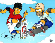 Tony Hawk Signed Autograph 11X14 Photo Beckett BAS The Simpsons picture