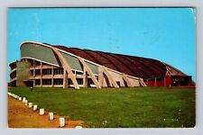 Montgomery AL-Alabama, Coliseum, Agricultural Center, Vintage c1957 Postcard picture