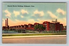 Bridgeport, Connecticut, GENERAL ELECTRIC BUILDING, Vintage Postcard picture
