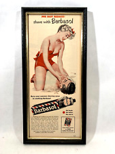 Vintage Barbasol Shave Ad. 14