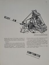 1942 Felt & Tarrant Manufacturing Comptometer Fortune WW2 Print Ad Q2 Mangonel picture
