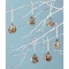 Easter Mini Easter Glass Disc Ornaments Set picture