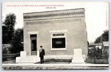 Postcard MO Canton C.A. Griffeth's Undertaker Building Funeral c1910s AP10 picture