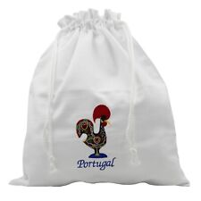 100% Cotton Rooster Bread Bag Made in Portugal picture