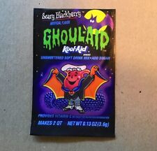 GHOUL AID KOOL AID EXTREMELY RARE VINTAGE RETRO HALLOWEEN SCARY BLACKBERRY 1995 picture