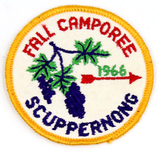 1966 Fall Camporee Scuppernong District Milwaukee County Council Patch Wisconsin picture