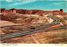 Vintage Postcard 4x6- Teapot (L) and Castle Rock, Interstate 80 to Gree 1960-80s picture