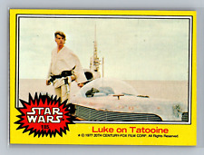 1977 Topps Star Wars Luke on Tatooine #185 - NEAR MINT to MINT picture