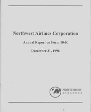 Northwest Airlines Annual Report 1996 picture