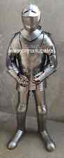 Medieval Gothic Wearable Knight Suit Of Armor Crusader Combat Full Body Armour picture