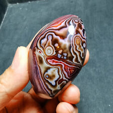 HOT102.5g Natural Polished Banded Agate Crystal Madagascar 38A76+ picture