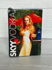 SKYY VODKA Heather Graham 2005 Playing Cards Deck Sealed NEW Collector's Promo picture