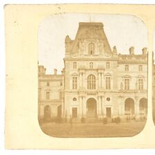 Paris France Louvre Museum Stereoview c1865 Antique Art Photo French Street F892 picture