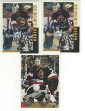 1996-97 Leaf #47 Damian Rhodes Signed Hockey Card Ottawa Senators picture