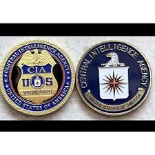 2pcs Special Agent CIA Central Agency Office In Charge One Copper One Gold Coin picture