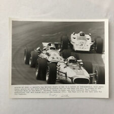 Vintage Indy Indianapolis 500 Racing Photo Photograph Graham Hill + 1968 picture