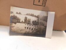 VTG Real Photo Post Card ??ulton Wisconsin Dam picture