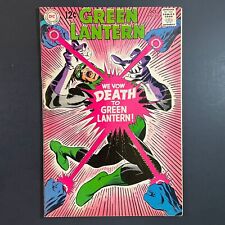 Green Lantern 64 Silver Age DC 1968 Dennis O'Neil Mike Sekowsky cover comic book picture