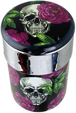 Portable Car Travel Cigarette Cylinder Skull Ashtray Holder Cup -LED Light picture