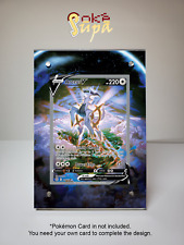 Arceus V 166/172 - Pokémon BrilliantStars -Magnetic Card Case + Artwork + Stand picture