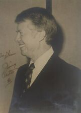 Jimmy Carter Signed 5x7 Photo Early Full Signature RARE POTUS picture