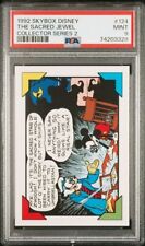1992 Disney Skybox The Sacred Jewel Mickey Mouse #124 Pop 1 PSA9 Mint picture
