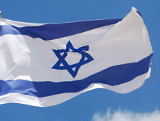 ISRAEL ISRAELI FLAG NEW 3X5 ft BETTER QUALITY USA SELLER picture