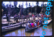1959 Disneyland Canoes Indian Village Dock Frontierland Vintage Slide 1950s Boat picture