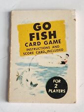 1966 Vintage Premium Cracker Jack Prize Go Fish Toy Card Game picture