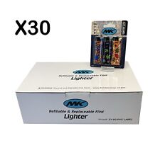30 X 3pack MK Lighters. High Quality. Total Of 90 Lighters.  picture