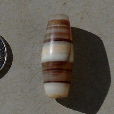A 28mm by 11.5mm ancient agate african stone bead mali #5738 picture