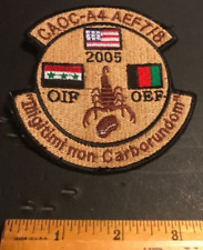 US AIR FORCE PATCH 2005 CAOC COMBINED AIR OPERATIONS MIDDLE EAST picture