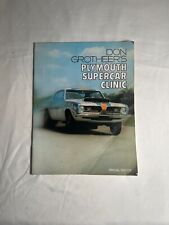 Don Grotheer's Plymouth Supercar Clinic Vintage Magazine picture